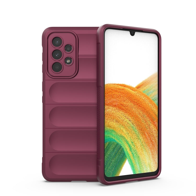 Magic Shield TPU + Flannel Phone Case, For Samsung Galaxy A13 5G / 4G, For Samsung Galaxy A23, For Samsung Galaxy A33 5G
