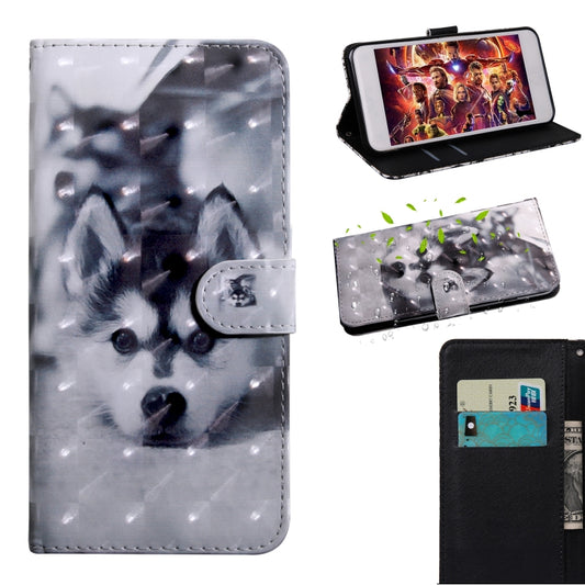 3D Painted Pattern Leather Phone Case, For Motorola Moto E20 / E30 / E40, For Motorola Moto E32, For Motorola Moto G52, For Motorola Moto G200 5G