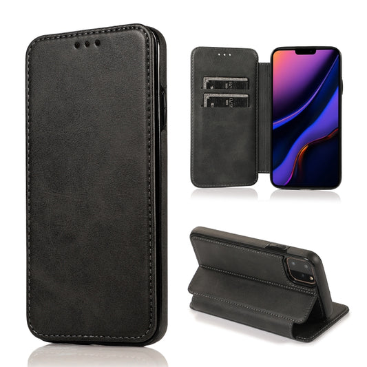Knight Magnetic Suction Leather Phone Case, For iPhone 11 Pro, For iPhone 11 Pro Max, For iPhone X / XS, For iPhone XR, For iPhone XS Max, For iPhone SE 2022 / SE 2020 / 7 / 8, For iPhone 7 Plus / 8 Plus