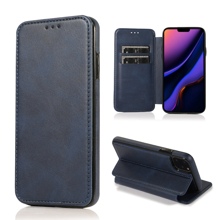 Knight Magnetic Suction Leather Phone Case, For iPhone 11 Pro, For iPhone 11 Pro Max, For iPhone X / XS, For iPhone XR, For iPhone XS Max, For iPhone SE 2022 / SE 2020 / 7 / 8, For iPhone 7 Plus / 8 Plus