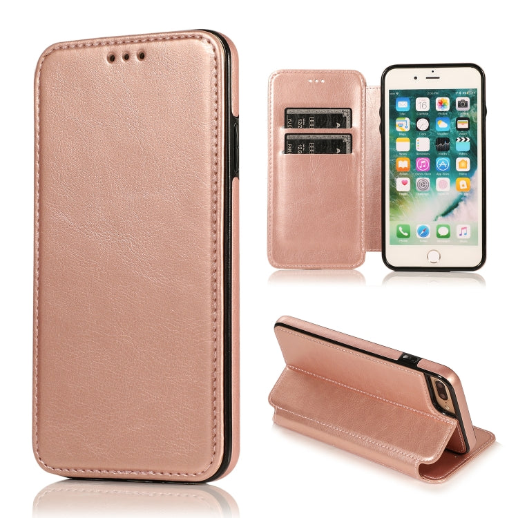 Knight Magnetic Suction Leather Phone Case, For iPhone 11 Pro, For iPhone 11 Pro Max, For iPhone X / XS, For iPhone XR, For iPhone XS Max, For iPhone SE 2022 / SE 2020 / 7 / 8, For iPhone 7 Plus / 8 Plus