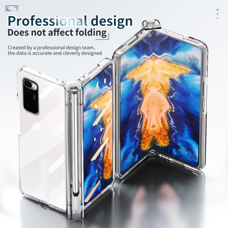 Full Body Electroplating Hinge Phone Case with Stylus, For Xiaomi Mi Mix Fold with Film, For Huawei Mate X2 with Film, For Honor Magic V with Film
