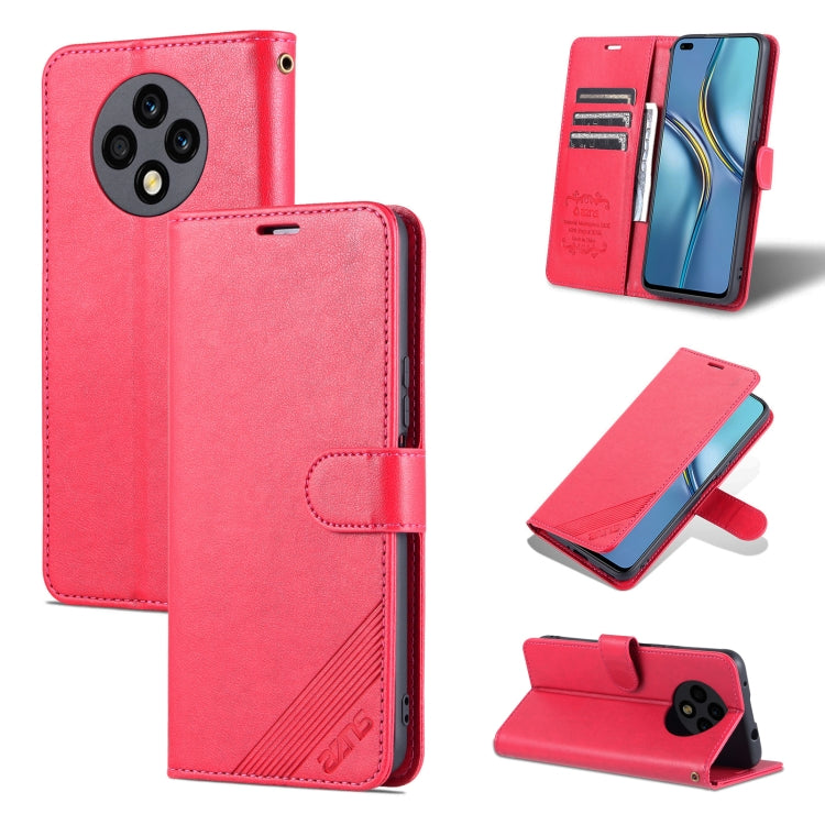 AZNS Sheepskin Texture Flip Leather Phone Case, For U-Magic Enjoy 50 Plus, For Honor X8 / X30i