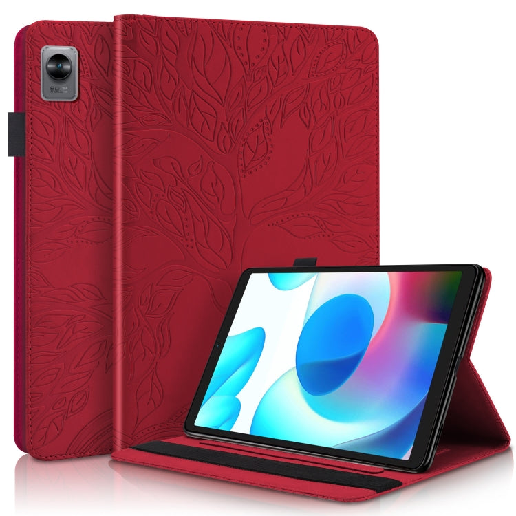 Life Tree Series Horizontal Flip Leather Tablet Case, For OPPO Realme Pad mini