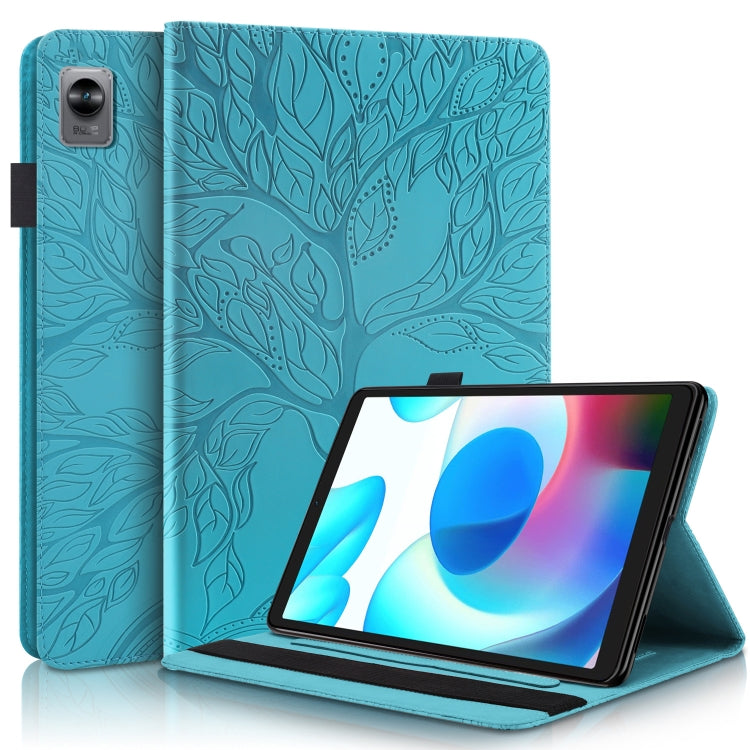 Life Tree Series Horizontal Flip Leather Tablet Case, For OPPO Realme Pad mini