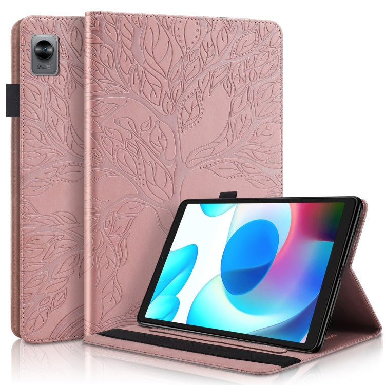 Life Tree Series Horizontal Flip Leather Tablet Case, For OPPO Realme Pad mini