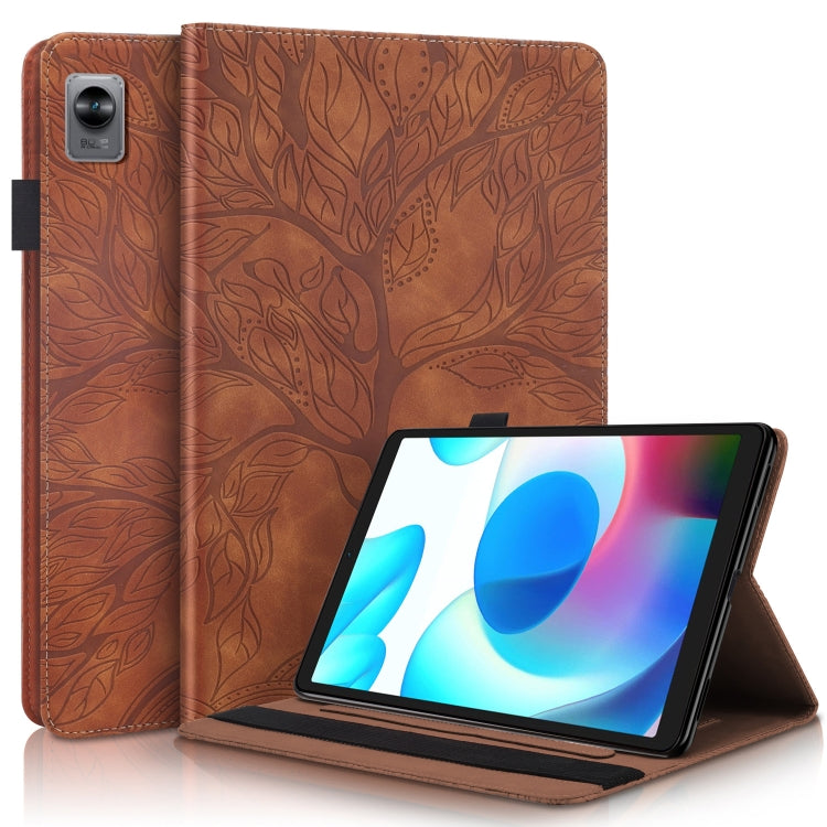 Life Tree Series Horizontal Flip Leather Tablet Case, For OPPO Realme Pad mini