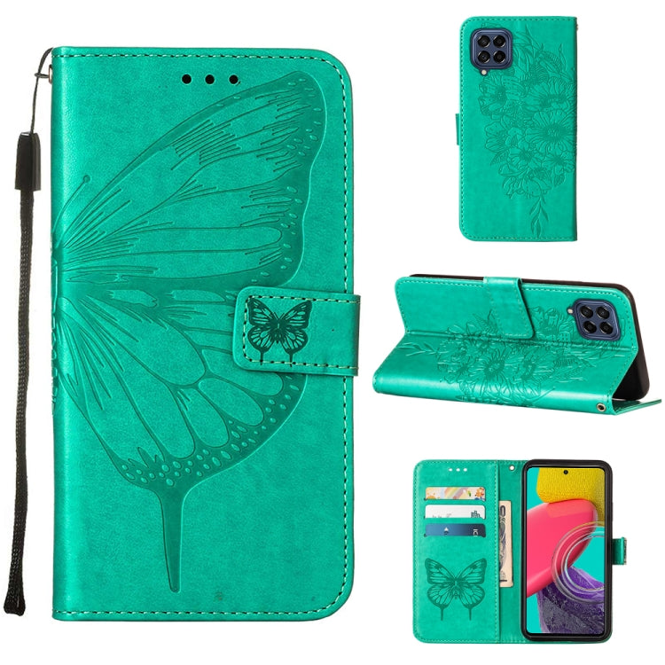 Embossed Butterfly Leather Phone Case, For OPPO Reno7 4G/F21 Pro, For Sony Xperia 1 IV, For Sony Xperia 10 IV, For Sony Xperia ACE III, For Xiaomi Redmi 10A, For Samsung Galaxy M33 5G