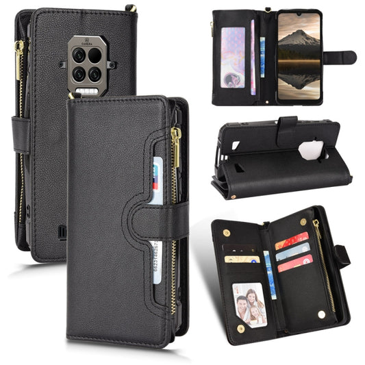 Litchi Texture Zipper Leather Phone Case, For Doogee S86 / S86 Pro, For Doogee X96 Pro, For Sharp Aquos Zero6 / Aquos Air, For Sharp Aquos Wish, For Motorola Moto E40 / E30 / E20, For Motorola Edge X30 / Edge 30 Pro /Edge+ 2020