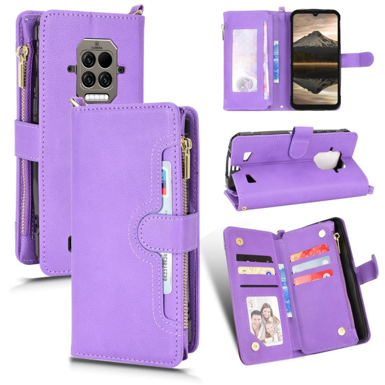 Litchi Texture Zipper Leather Phone Case, For Doogee S86 / S86 Pro, For Doogee X96 Pro, For Sharp Aquos Zero6 / Aquos Air, For Sharp Aquos Wish, For Motorola Moto E40 / E30 / E20, For Motorola Edge X30 / Edge 30 Pro /Edge+ 2020                         ...