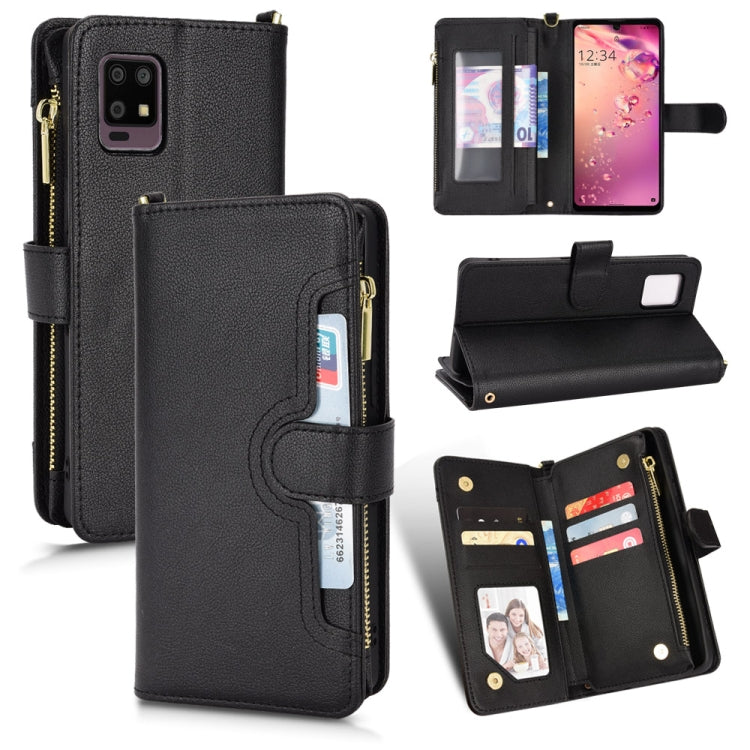 Litchi Texture Zipper Leather Phone Case, For Doogee S86 / S86 Pro, For Doogee X96 Pro, For Sharp Aquos Zero6 / Aquos Air, For Sharp Aquos Wish, For Motorola Moto E40 / E30 / E20, For Motorola Edge X30 / Edge 30 Pro /Edge+ 2020                         ...