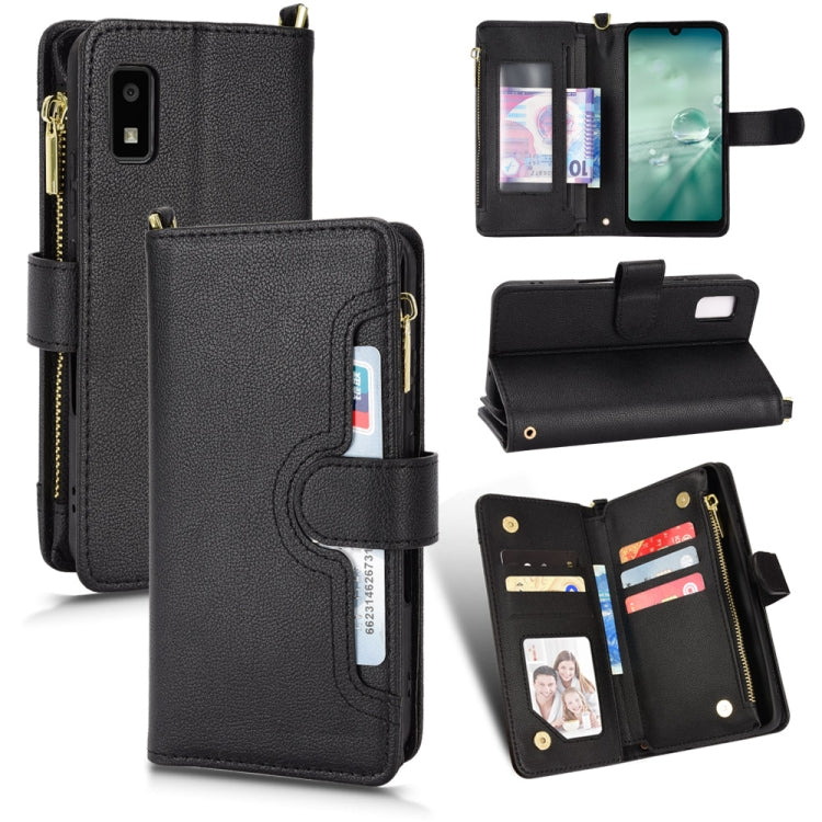Litchi Texture Zipper Leather Phone Case, For Doogee S86 / S86 Pro, For Doogee X96 Pro, For Sharp Aquos Zero6 / Aquos Air, For Sharp Aquos Wish, For Motorola Moto E40 / E30 / E20, For Motorola Edge X30 / Edge 30 Pro /Edge+ 2020                         ...