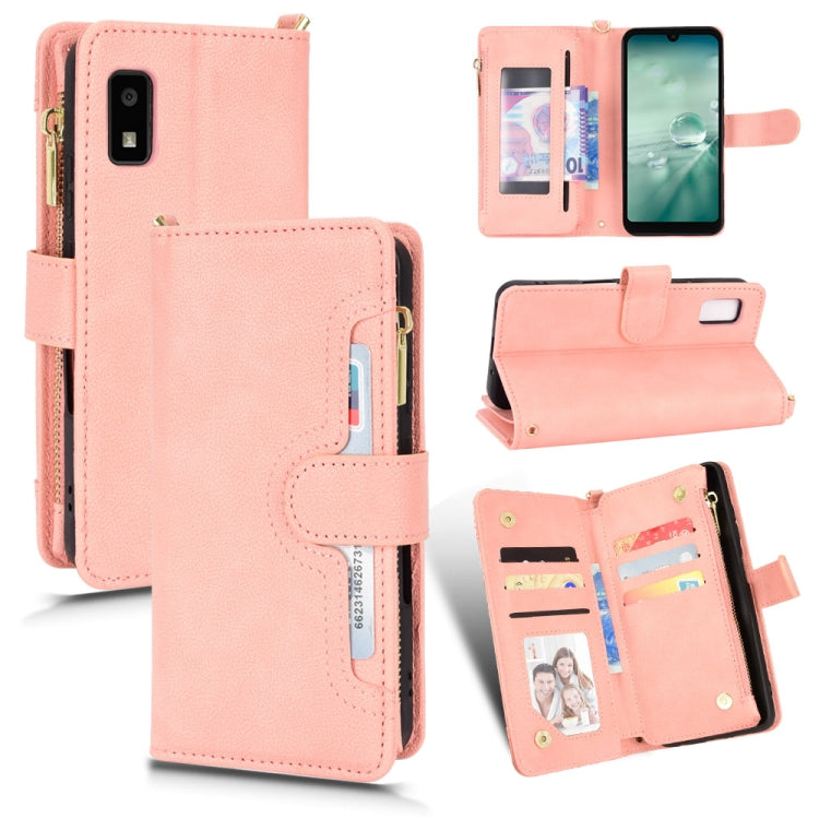 Litchi Texture Zipper Leather Phone Case, For Sharp Aquos Zero6 / Aquos Air, For Sharp Aquos Wish, For Motorola Moto E40 / E30 / E20, For Motorola Edge X30 / Edge 30 Pro /Edge+ 2020, For Motorola Moto G Stylus 5G  2021, For OPPO F17 / A73 4G / A73 2020...