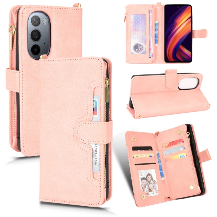 Litchi Texture Zipper Leather Phone Case, For Doogee S86 / S86 Pro, For Doogee X96 Pro, For Sharp Aquos Zero6 / Aquos Air, For Sharp Aquos Wish, For Motorola Moto E40 / E30 / E20, For Motorola Edge X30 / Edge 30 Pro /Edge+ 2020                         ...
