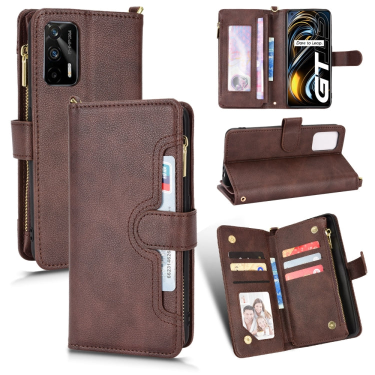 Litchi Texture Zipper Leather Phone Case, For OPPO Realme GT 5G / Realme GT Neo 5G, For Alcatel 1S 2021 / 3L 2021, For Xiaomi Redmi Note 10 Pro / 10 Pro Max 4G, For Xiaomi Redmi Note 10 4G / Note 10S, For Nokia XR20, For Sony Xperia 5 III              ...