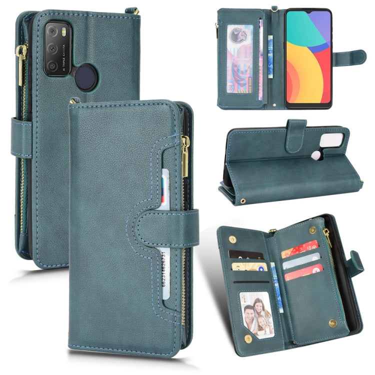 Litchi Texture Zipper Leather Phone Case, For OPPO Realme GT 5G / Realme GT Neo 5G, For Alcatel 1S 2021 / 3L 2021, For Xiaomi Redmi Note 10 Pro / 10 Pro Max 4G, For Xiaomi Redmi Note 10 4G / Note 10S, For Nokia XR20, For Sony Xperia 5 III              ...
