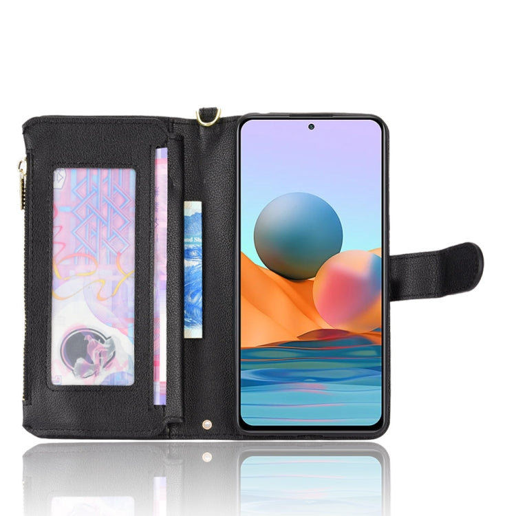 Litchi Texture Zipper Leather Phone Case, For Xiaomi Redmi Note 10 Pro / 10 Pro Max 4G, For Xiaomi Redmi Note 10 4G / Note 10S, For Nokia XR20, For Sony Xperia 5 III, For Sony Xperia 10 III, For OnePlus 10 Pro 5G, For OnePlus Nord 2 5G