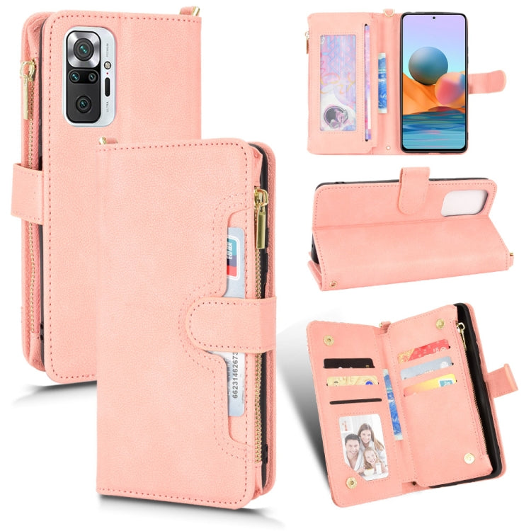 Litchi Texture Zipper Leather Phone Case, For Xiaomi Redmi Note 10 Pro / 10 Pro Max 4G, For Xiaomi Redmi Note 10 4G / Note 10S, For Nokia XR20, For Sony Xperia 5 III, For Sony Xperia 10 III, For OnePlus 10 Pro 5G, For OnePlus Nord 2 5G