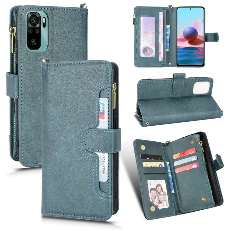 Litchi Texture Zipper Leather Phone Case, For Xiaomi Redmi Note 10 Pro / 10 Pro Max 4G, For Xiaomi Redmi Note 10 4G / Note 10S, For Nokia XR20, For Sony Xperia 5 III, For Sony Xperia 10 III, For OnePlus 10 Pro 5G, For OnePlus Nord 2 5G