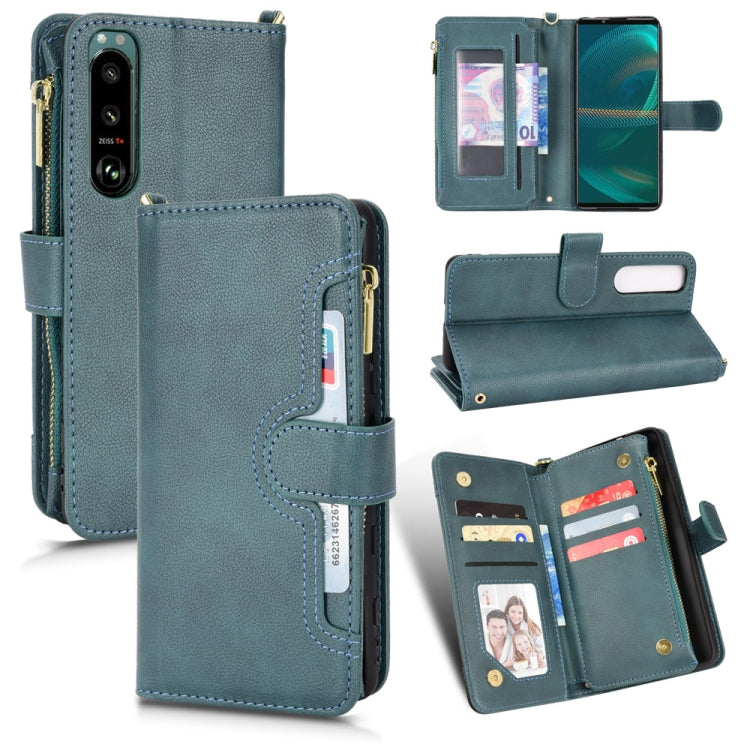 Litchi Texture Zipper Leather Phone Case, For Xiaomi Redmi Note 10 Pro / 10 Pro Max 4G, For Xiaomi Redmi Note 10 4G / Note 10S, For Nokia XR20, For Sony Xperia 5 III, For Sony Xperia 10 III, For OnePlus 10 Pro 5G, For OnePlus Nord 2 5G
