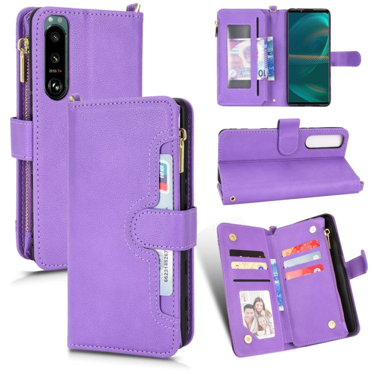 Litchi Texture Zipper Leather Phone Case, For Xiaomi Redmi Note 10 Pro / 10 Pro Max 4G, For Xiaomi Redmi Note 10 4G / Note 10S, For Nokia XR20, For Sony Xperia 5 III, For Sony Xperia 10 III, For OnePlus 10 Pro 5G, For OnePlus Nord 2 5G