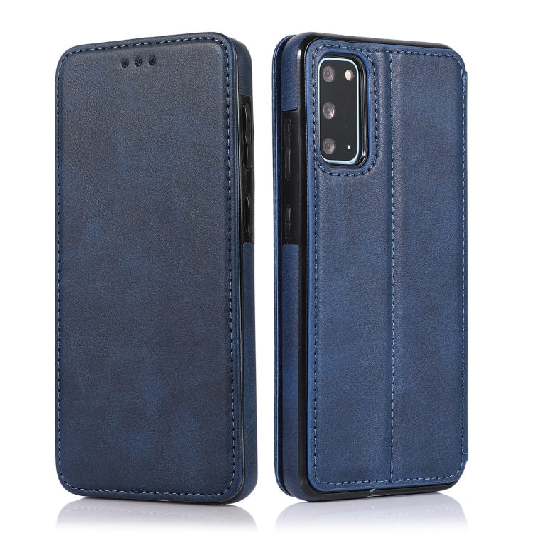 Knight Magnetic Suction Leather Phone Case, For Samsung Galaxy S22 5G, For Samsung Galaxy S22+ 5G, For Samsung Galaxy S22 Ultra 5G, For Samsung Galaxy S21 5G, For Samsung Galaxy S21+ 5G, For Samsung Galaxy S21 Ultra 5G, For Samsung Galaxy S20          ...