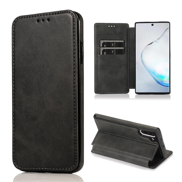 Knight Magnetic Suction Leather Phone Case, For Samsung Galaxy S20 Ultra, For Samsung Galaxy S10, For Samsung Galaxy S10+, For Samsung Galaxy S10e, For Samsung Galaxy Note10, For Samsung Galaxy Note10+