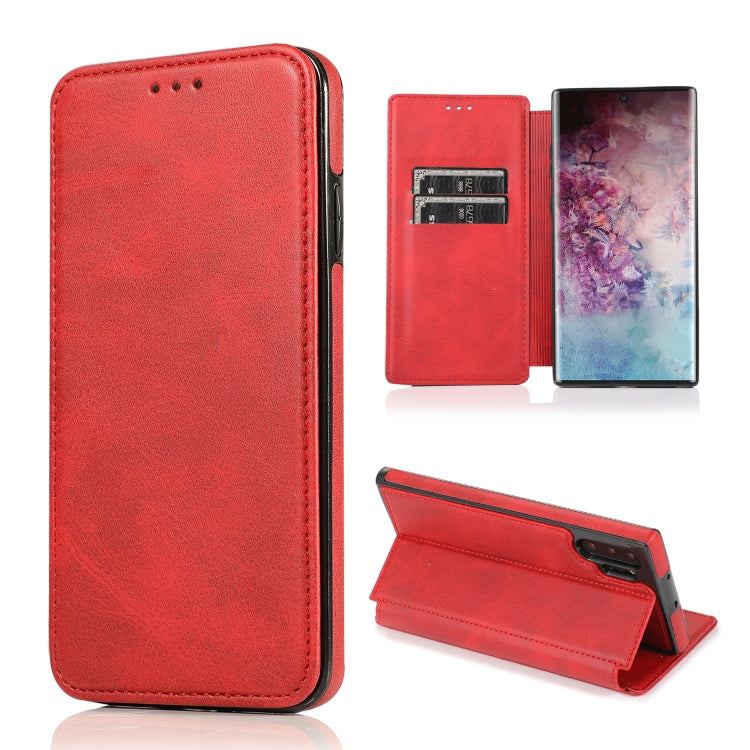 Knight Magnetic Suction Leather Phone Case, For Samsung Galaxy S20 Ultra, For Samsung Galaxy S10, For Samsung Galaxy S10+, For Samsung Galaxy S10e, For Samsung Galaxy Note10, For Samsung Galaxy Note10+