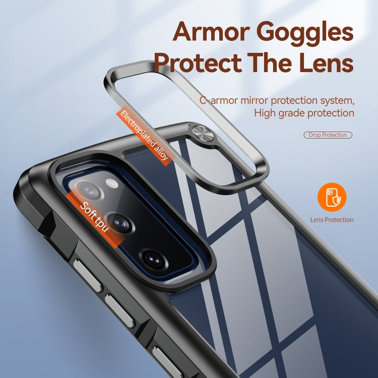 TPU + PC Lens Protection Phone Case, For Samsung Galaxy S20 FE 5G, For Samsung Galaxy S21 5G, For Samsung Galaxy S21+ 5G, For Samsung Galaxy S21 Ultra 5G, For Samsung Galaxy S22 5G, For Samsung Galaxy S22+ 5G, For Samsung Galaxy S22 Ultra 5G