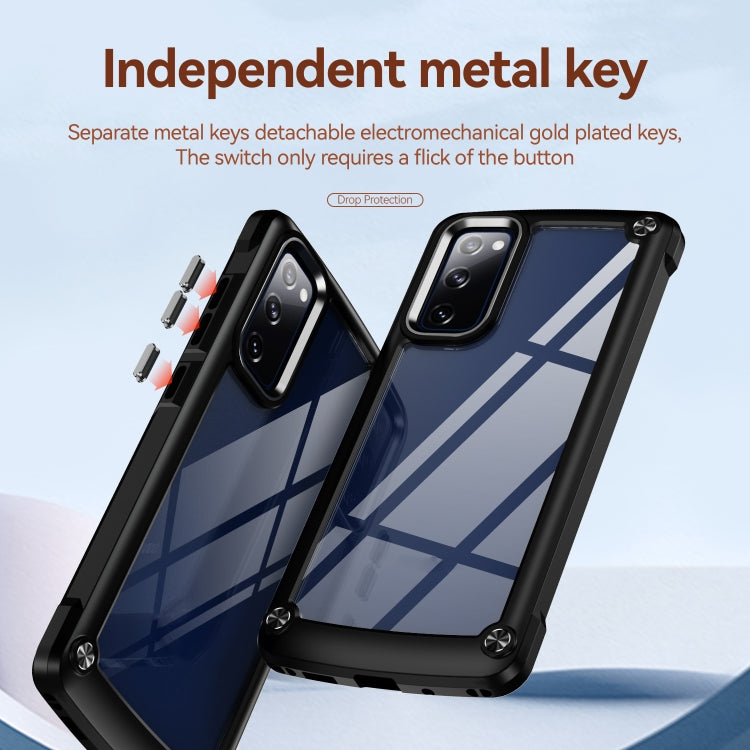 TPU + PC Lens Protection Phone Case, For Samsung Galaxy S20 FE 5G, For Samsung Galaxy S21 5G, For Samsung Galaxy S21+ 5G, For Samsung Galaxy S21 Ultra 5G, For Samsung Galaxy S22 5G, For Samsung Galaxy S22+ 5G, For Samsung Galaxy S22 Ultra 5G