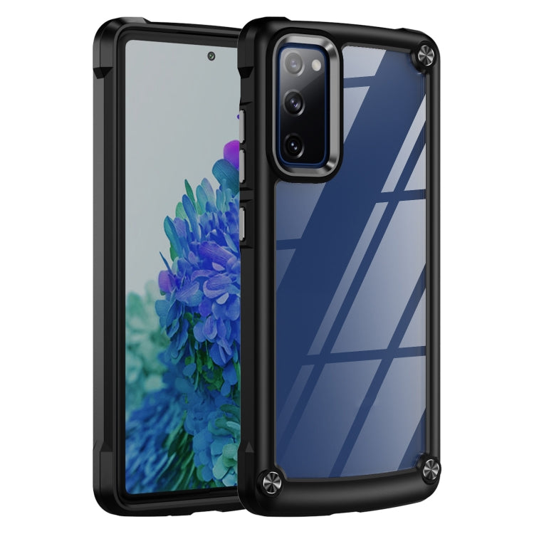 TPU + PC Lens Protection Phone Case, For Samsung Galaxy S20 FE 5G, For Samsung Galaxy S21 5G, For Samsung Galaxy S21+ 5G, For Samsung Galaxy S21 Ultra 5G, For Samsung Galaxy S22 5G, For Samsung Galaxy S22+ 5G, For Samsung Galaxy S22 Ultra 5G