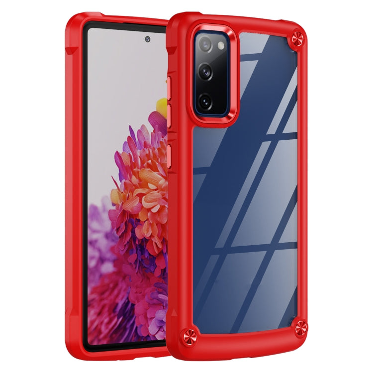 TPU + PC Lens Protection Phone Case, For Samsung Galaxy S20 FE 5G, For Samsung Galaxy S21 5G, For Samsung Galaxy S21+ 5G, For Samsung Galaxy S21 Ultra 5G, For Samsung Galaxy S22 5G, For Samsung Galaxy S22+ 5G, For Samsung Galaxy S22 Ultra 5G