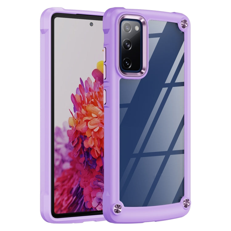 TPU + PC Lens Protection Phone Case, For Samsung Galaxy S20 FE 5G, For Samsung Galaxy S21 5G, For Samsung Galaxy S21+ 5G, For Samsung Galaxy S21 Ultra 5G, For Samsung Galaxy S22 5G, For Samsung Galaxy S22+ 5G, For Samsung Galaxy S22 Ultra 5G