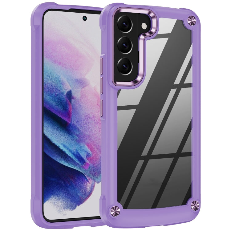 TPU + PC Lens Protection Phone Case, For Samsung Galaxy S20 FE 5G, For Samsung Galaxy S21 5G, For Samsung Galaxy S21+ 5G, For Samsung Galaxy S21 Ultra 5G, For Samsung Galaxy S22 5G, For Samsung Galaxy S22+ 5G, For Samsung Galaxy S22 Ultra 5G