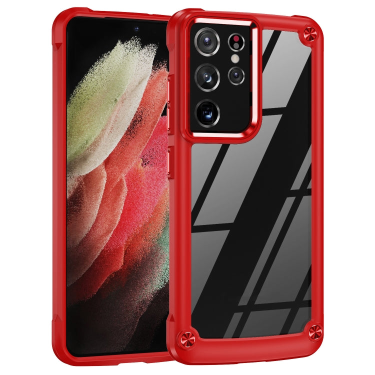 TPU + PC Lens Protection Phone Case, For Samsung Galaxy S20 FE 5G, For Samsung Galaxy S21 5G, For Samsung Galaxy S21+ 5G, For Samsung Galaxy S21 Ultra 5G, For Samsung Galaxy S22 5G, For Samsung Galaxy S22+ 5G, For Samsung Galaxy S22 Ultra 5G
