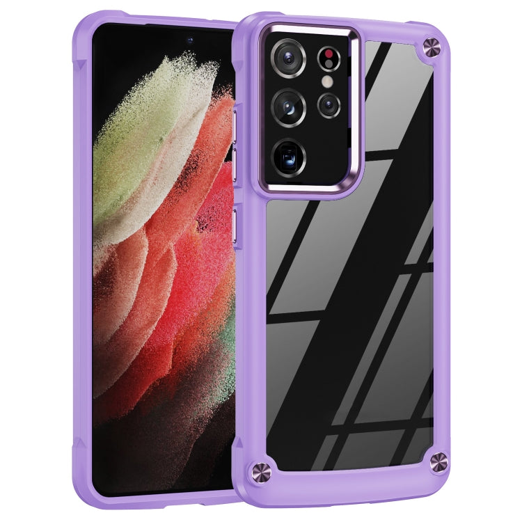 TPU + PC Lens Protection Phone Case, For Samsung Galaxy S20 FE 5G, For Samsung Galaxy S21 5G, For Samsung Galaxy S21+ 5G, For Samsung Galaxy S21 Ultra 5G, For Samsung Galaxy S22 5G, For Samsung Galaxy S22+ 5G, For Samsung Galaxy S22 Ultra 5G