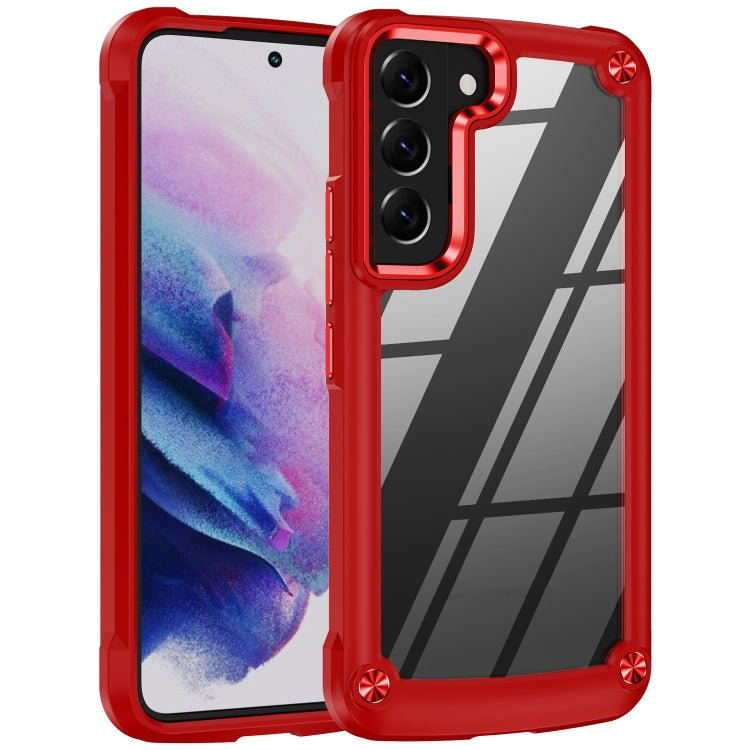 TPU + PC Lens Protection Phone Case, For Samsung Galaxy S20 FE 5G, For Samsung Galaxy S21 5G, For Samsung Galaxy S21+ 5G, For Samsung Galaxy S21 Ultra 5G, For Samsung Galaxy S22 5G, For Samsung Galaxy S22+ 5G, For Samsung Galaxy S22 Ultra 5G
