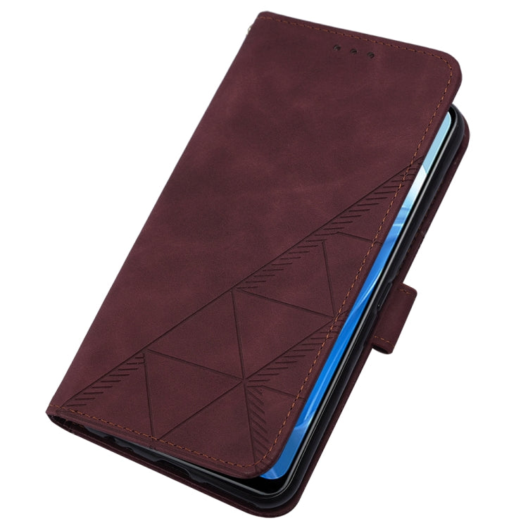 Crossbody 3D Embossed Flip Leather Phone Case, For OPPO Reno7 4G/F21 Pro, For Xiaomi Poco M4 Pro 4G, For Xiaomi Poco X4 Pro 5G, For Sony Xperia 1 IV, For Sony Xperia 10 IV, For Sony Xperia ACE III, For Xiaomi Redmi 10A, For Samsung Galaxy M33 5G Global