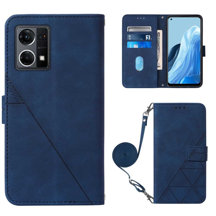 Crossbody 3D Embossed Flip Leather Phone Case, For OPPO Reno7 4G/F21 Pro, For Xiaomi Poco M4 Pro 4G, For Xiaomi Poco X4 Pro 5G, For Sony Xperia 1 IV, For Sony Xperia 10 IV, For Sony Xperia ACE III, For Xiaomi Redmi 10A, For Samsung Galaxy M33 5G Global