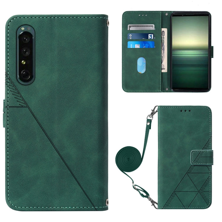 Crossbody 3D Embossed Flip Leather Phone Case, For OPPO Reno7 4G/F21 Pro, For Xiaomi Poco M4 Pro 4G, For Xiaomi Poco X4 Pro 5G, For Sony Xperia 1 IV, For Sony Xperia 10 IV, For Sony Xperia ACE III, For Xiaomi Redmi 10A, For Samsung Galaxy M33 5G Global