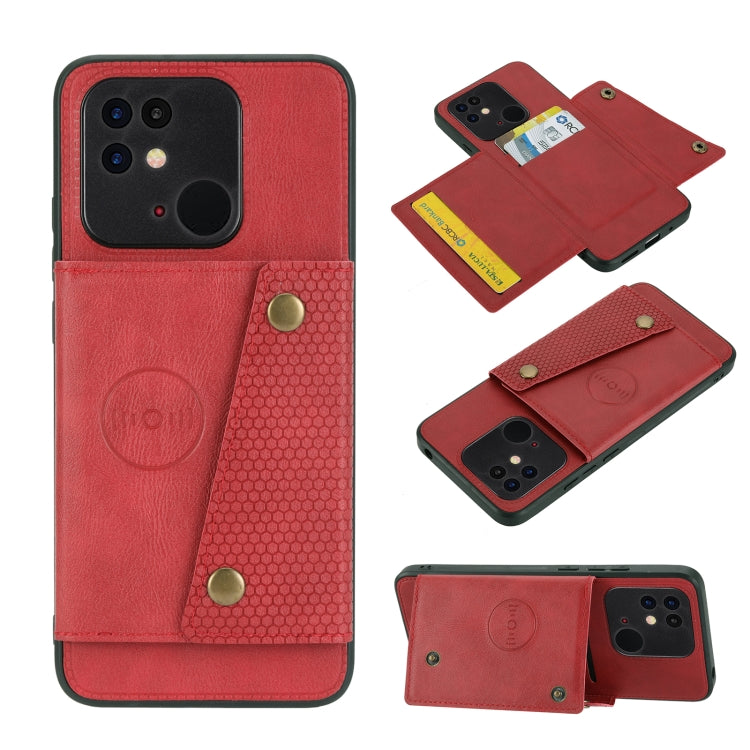 Double Buckle PU + TPU Shockproof Magnetic Phone Case, For Xiaomi Redmi 10C, For Xiaomi Redmi Note 11 5G Chinese, For Xiaomi Redmi Note 11E, For Xiaomi Redmi 10, For Xiaomi Poco M4 Pro 4G, For Xiaomi Poco X4 Pro, For Xiaomi 12, For Xiaomi 12 Pro       ...