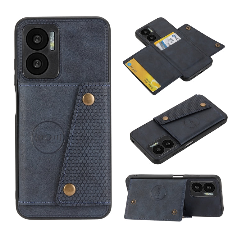 Double Buckle PU + TPU Shockproof Magnetic Phone Case, For Xiaomi Redmi 10C, For Xiaomi Redmi Note 11 5G Chinese, For Xiaomi Redmi Note 11E, For Xiaomi Redmi 10, For Xiaomi Poco M4 Pro 4G, For Xiaomi Poco X4 Pro, For Xiaomi 12, For Xiaomi 12 Pro       ...