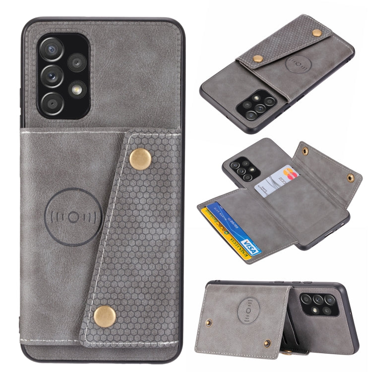 Double Buckle PU + TPU Shockproof Magnetic Phone Case, For Xiaomi Redmi 10C, For Xiaomi Redmi Note 11 5G Chinese, For Xiaomi Redmi Note 11E, For Xiaomi Redmi 10, For Xiaomi Poco M4 Pro 4G, For Xiaomi Poco X4 Pro, For Xiaomi 12, For Xiaomi 12 Pro       ...