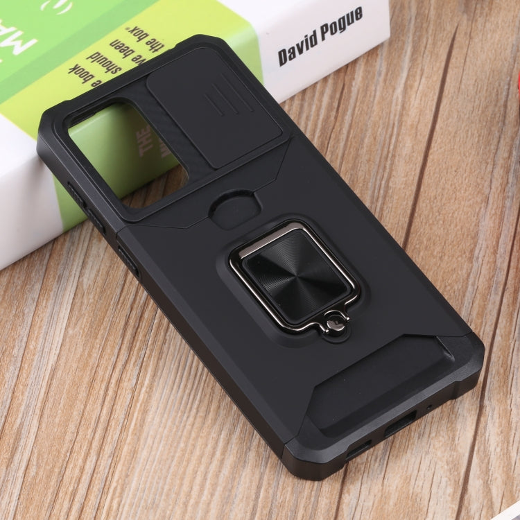 Sliding Camera Cover Design PC + TPU Shockproof Phone Case, For Galaxy A33 5G