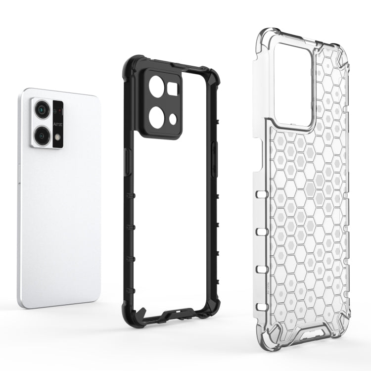 Shockproof Honeycomb PC + TPU Phone Case, For OPPO Reno7 4G, For Samsung Galaxy M53 5G