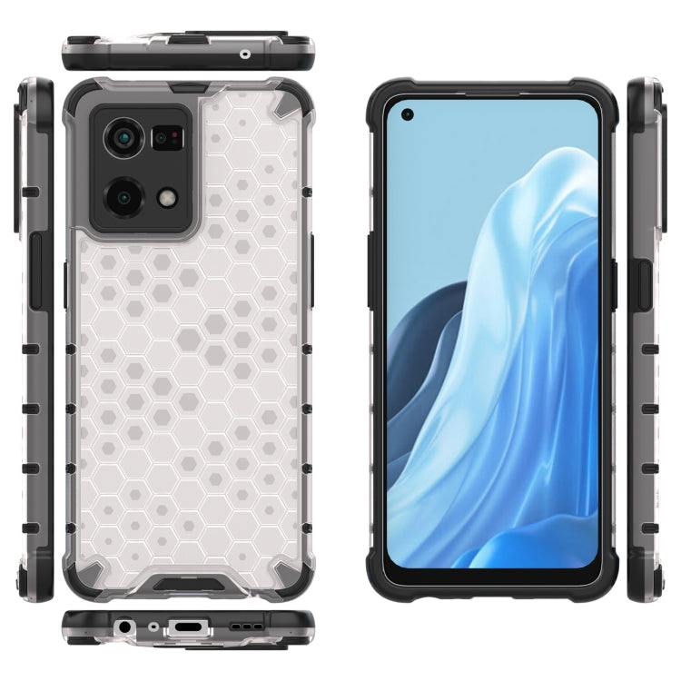 Shockproof Honeycomb PC + TPU Phone Case, For OPPO Reno7 4G, For Samsung Galaxy M53 5G