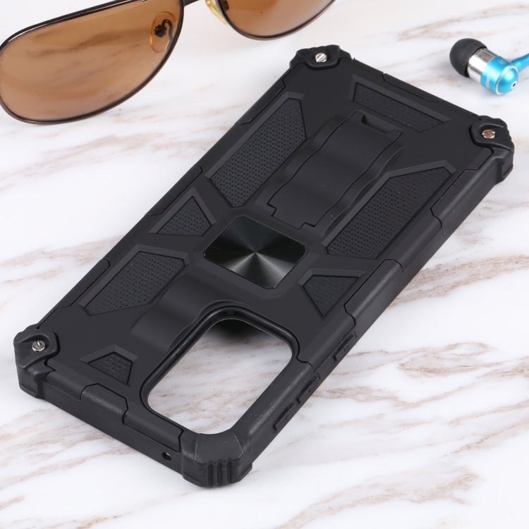 Shockproof TPU + PC Magnetic Protective Phone Case with Holder, For Samsung Galaxy A33 5G