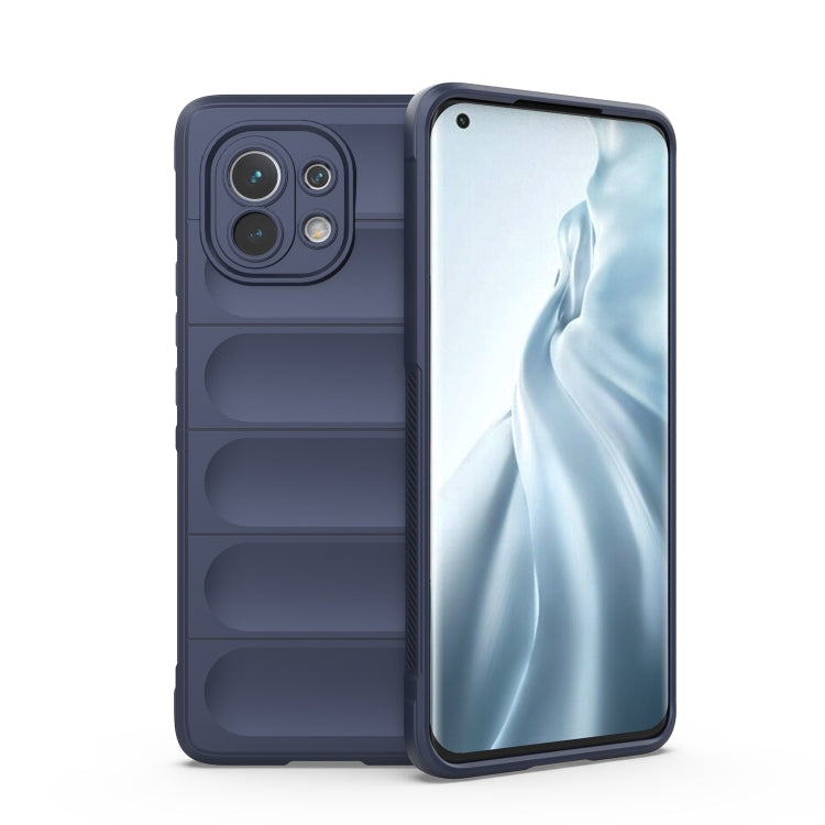 Magic Shield TPU + Flannel Phone Case, For Xiaomi Mi 11