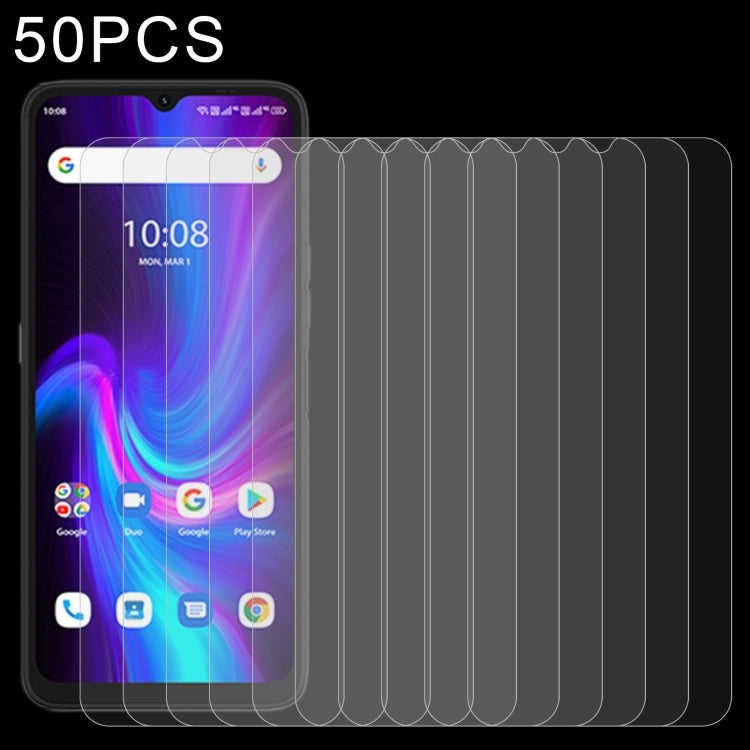 50 PCS 0.26mm 9H 2.5D Tempered Glass Film, For Hotwav Cyber 8(50 PCS), For Hotwav H1(50 PCS), For Hotwav T5 Pro(50 PCS), For Hotwav Cyber 9 Pro(50 PCS), For Hotwav Cyber 7(50 PCS), For UMIDIGI F3S (50 PCS), For UMIDIGI F3 (50 PCS)                      ...