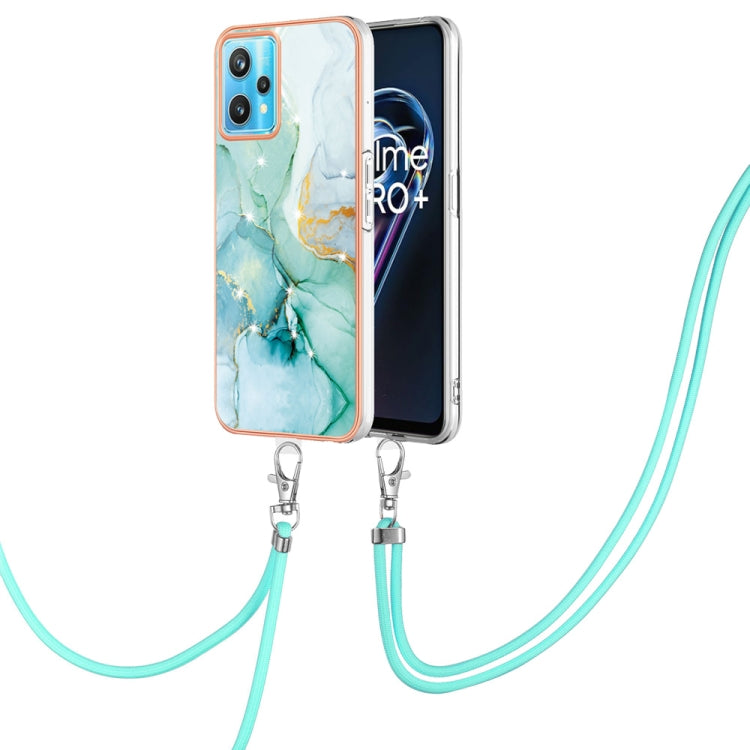 Electroplating Marble Pattern TPU Phone Case with Lanyard, For iPhone SE 2022 / SE 2020 / 8 / 7, For Motorola Moto G Stylus 2022, For Nokia G20 / G10, For Nokia G21 / G11, For Samsung Galaxy A23 5G / 4G, For OPPO Realme 9 Pro+ 5G                       ...
